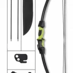 arco poleas negro y verde 12 libras