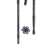 baston trekking aluminio 4 tramos