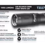 linterna tactica favour 1000 lumenes