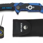 navaja albainox air force con chapa