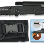 navaja rui tactica linterna pedernal