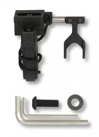 reposa flechas ambidiestro color negro