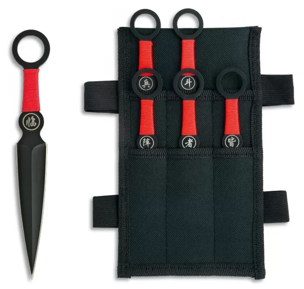 set 6 lanzadores acordonado con funda