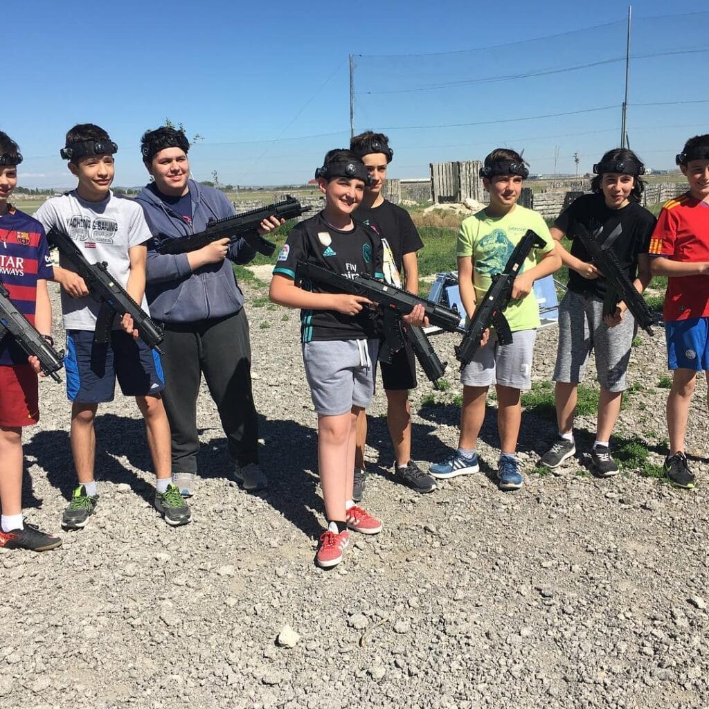 cumple laser tag