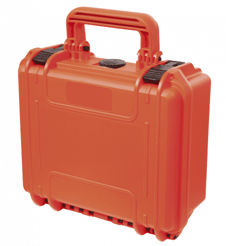 Maletin estanco color naranja