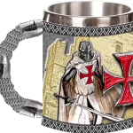 taza resina templaria Knight