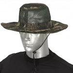 sombrero con rejilla camo arbol verde