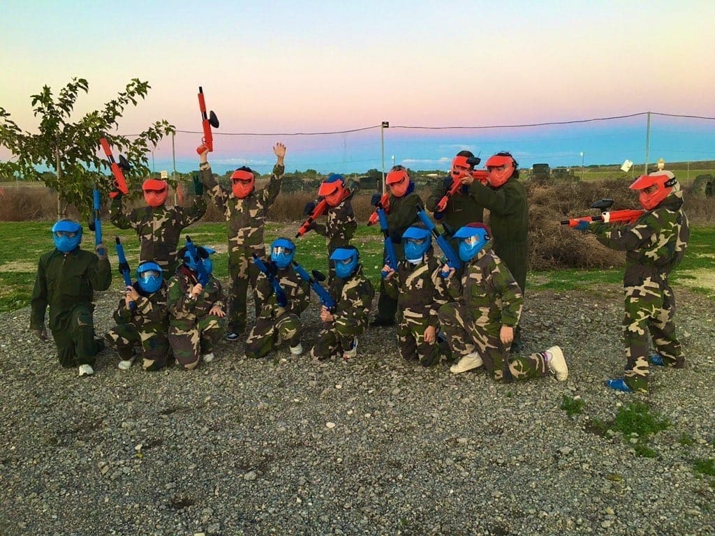 paintball ninos