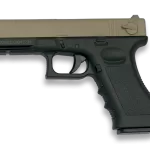 Pistola muelles Glock 17 tan